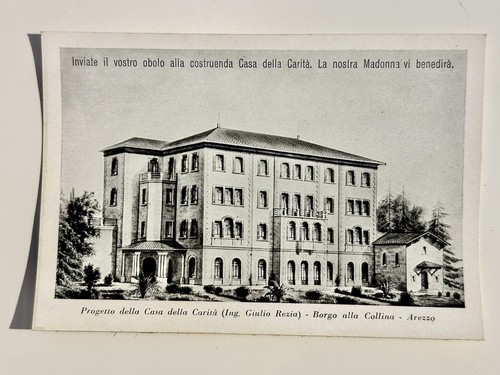 Cartolina epoca arezzo - d’epoca,