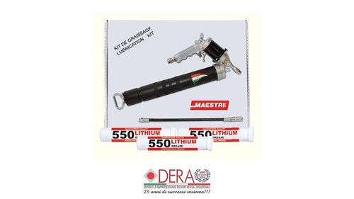 Kit pistola aria - aria, compressa