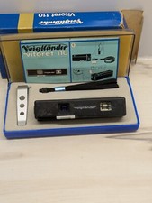 Voigtlander Vitoret 110 EL fotocamera spia compatta formato 110 punta e scatta pellicola