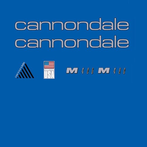 Cannondale m400 decalcomanie - cannondale,