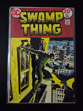 Swamp Thing #7   1st Batman