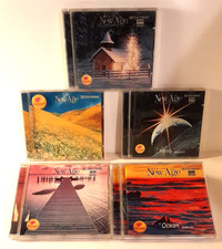 LOTTO 5 CD SERIE - NEW AGE MUSIC & NEW SOUNDS - VOLUMI N. 67 - 70 - 76 - 77 - 81