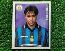 FIGURINA MERLIN COLLECTIONS SERIE  A 98 INTER N°162 RECOBA CALCIO 1998 ⚽️