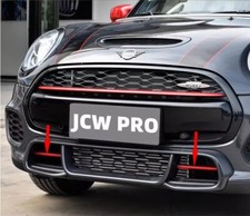 BARRA VENTILAZIONE FRENI ROSSO LUCIDO PER MINI COOPER S F55 F56 F57 Cabrio JCW