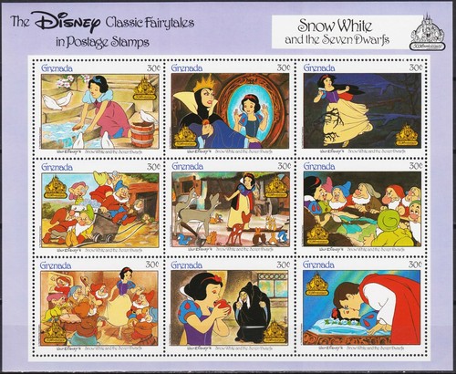 Grenada 1987 disney neve - 1987,