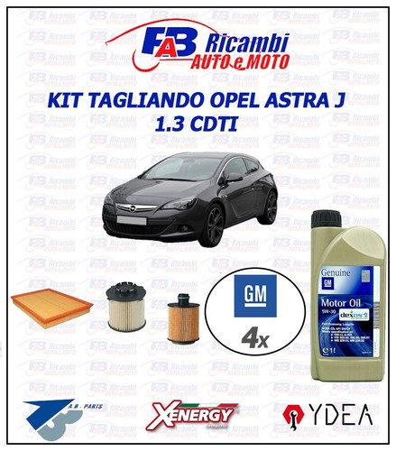 Kit tagliando opel astra 3 - astra, 1.3