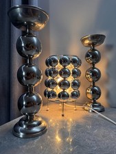 Set vintage di lampada da