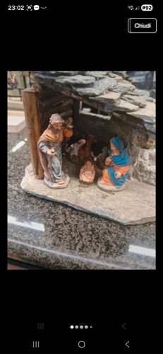 Presepe natività artigianale - natività,
