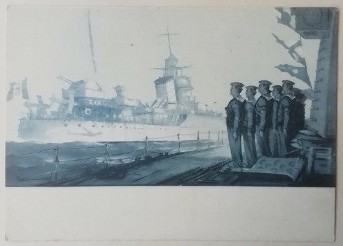 Cartolina regia marina - cartolina,