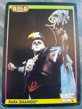 PAPA SHANGO - 65/96 WWF Gold Series Trading Cards 1992 Titan Sports Hasbro