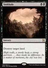 Mtg sinkhole foil exc - foil,