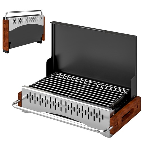 Outsunny barbecue carbone - barbecue,