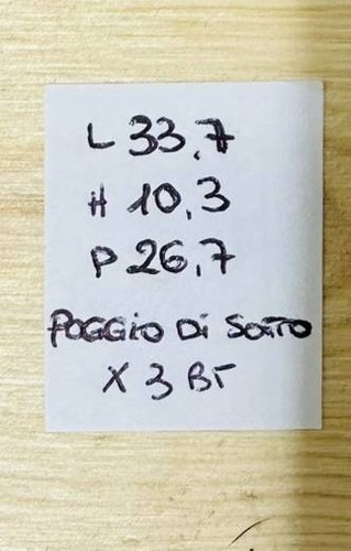 Cassetta legno vuota poggio - legno,