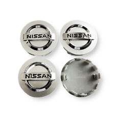 Per Nissan 4pcs 54mm Coprimozzi hubcaps SYLPHY Teana Qashqai TIIDA silver