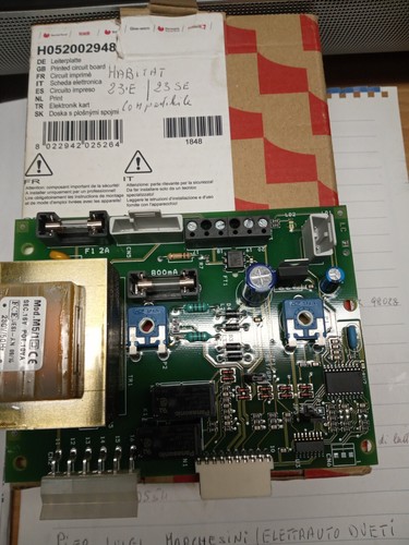 Scheda elettronica per caldaia