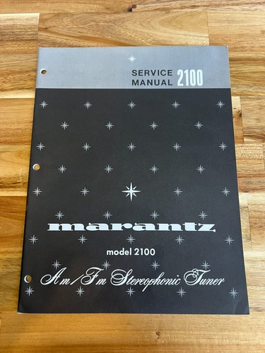 Sintonizzatore marantz 2100 - marantz,