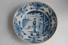 Piatto in maiolica Delft
