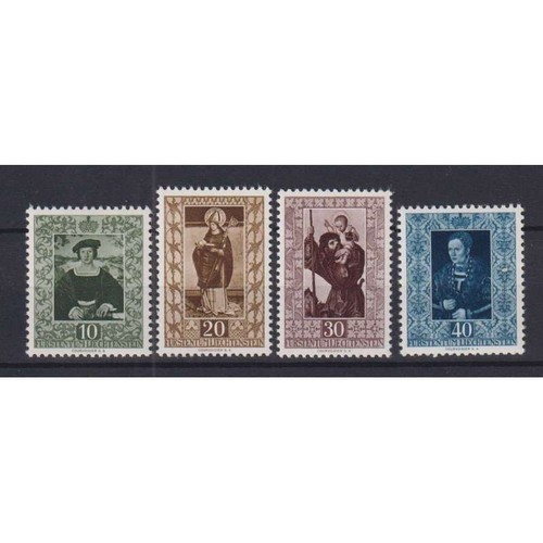 Liechtenstein 1953 quadri - liechtenstein,