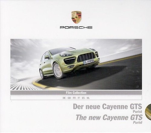 Porsche nuova cayenne gts dvd - gts,