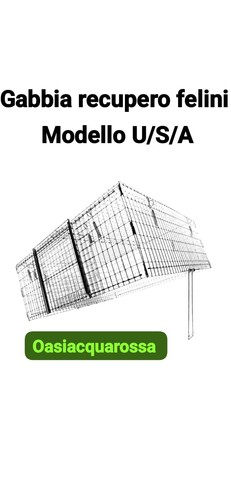 Gabbia trappola cattura viva - a,