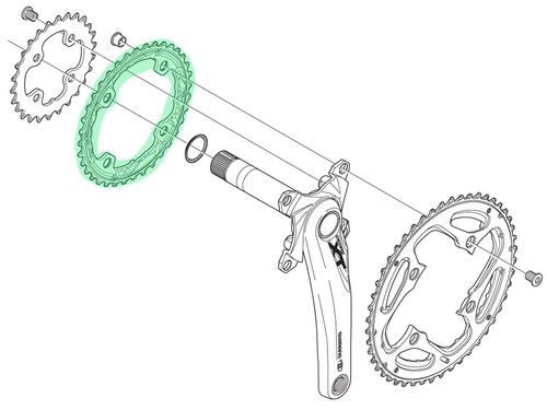 Catena shimano top - top, lx