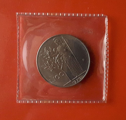 100 lire 1970 fdc - fdc, in