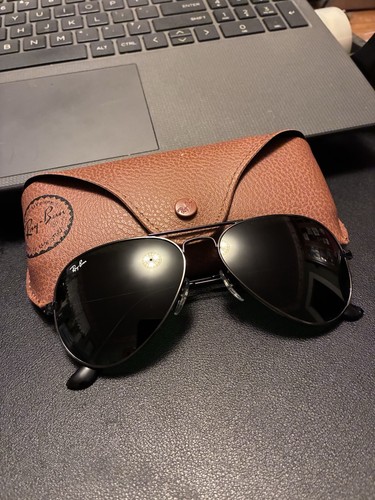 Ray ban aviators - rb3025, 58mm