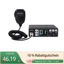 Retevis MB63 CB Radio, AM/FM