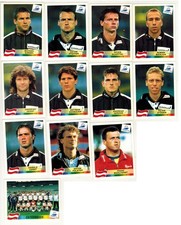 France 98 Panini Lotto 12 Figurine Austria Squadra Polster Konsel con Velina