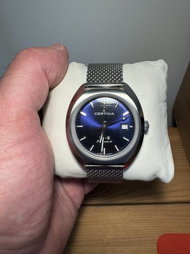 Certina quadrante blu - ds-2,