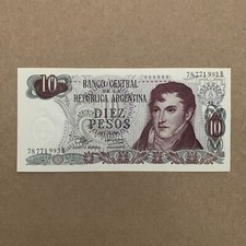 Argentina, 10 pesos, ND