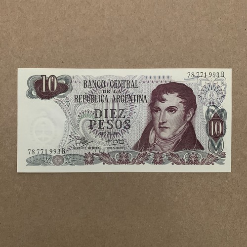 Argentina pesos nd - 10,