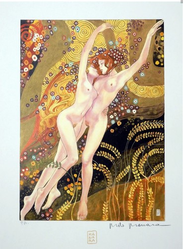 Milo manara litografia - -,