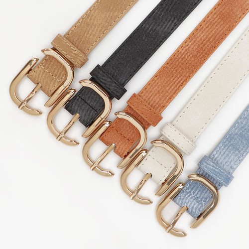 Cintura donna skinny ecopelle