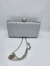 Pochette femme argentée