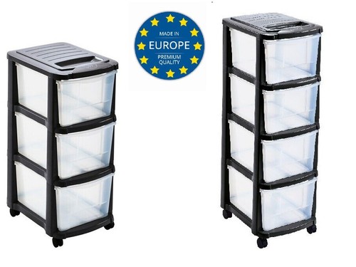 Cassetti contenitore con ruote - cassetti,
