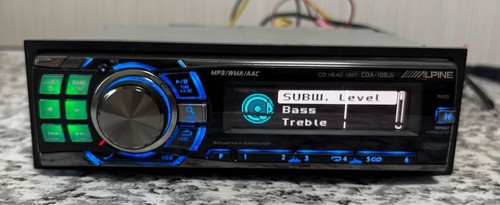 Alpine cda 106ji 1din car - alpine, cda-106ji