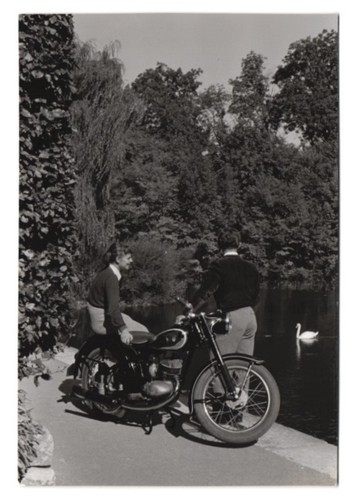 Fotografia moto dkw giovane - moto, dkw,
