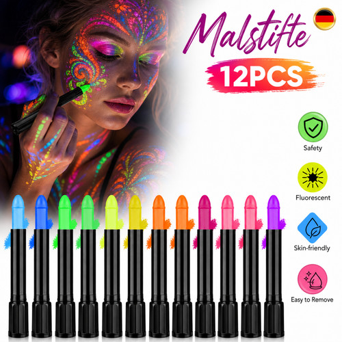 Matite neon bodypainting - neon,