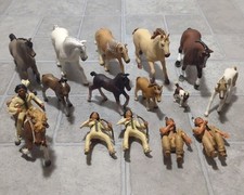 Lotto di 16 figurine Schleich