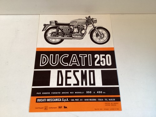 Ducati depliant doppia pagina