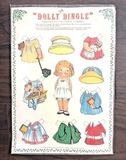 NOS Ephemera Paper Dolls 1981