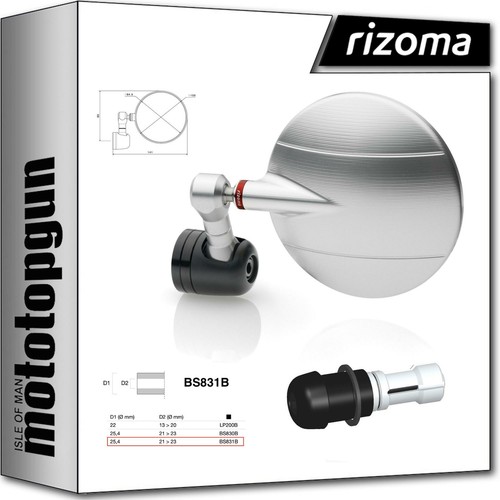 Rizoma bs294b specchietto - rizoma,