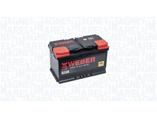 W80AGM BATTERIA AUTO MAGNETI MARELLI WEBER WEBER AGM START-STOP L04 80AH 800A 12