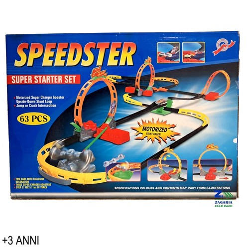 Pista speedster con acrobazie - pista,