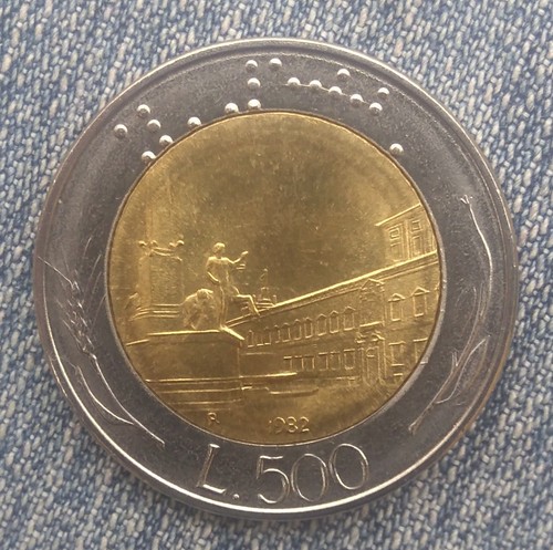 Vendo 500 lire bimetallica - vendo,