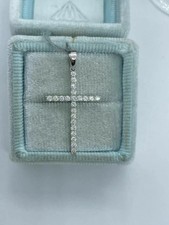 Ciondolo croce moissanite