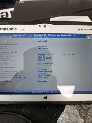 Panasonic toughpad m1 - panasonic,