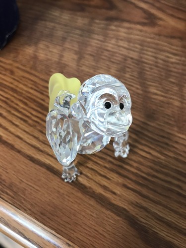 Swarovski crystal gorilla with - swarovski,