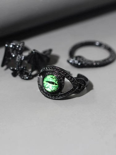 Pezzi anello anelli nero - pezzi,
